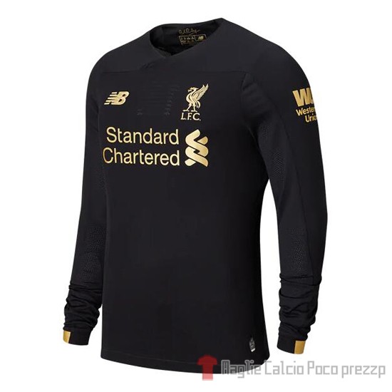 Maglia Liverpool Portiere Home Manica Lunga 2019/2020 - Clicca l'immagine per chiudere